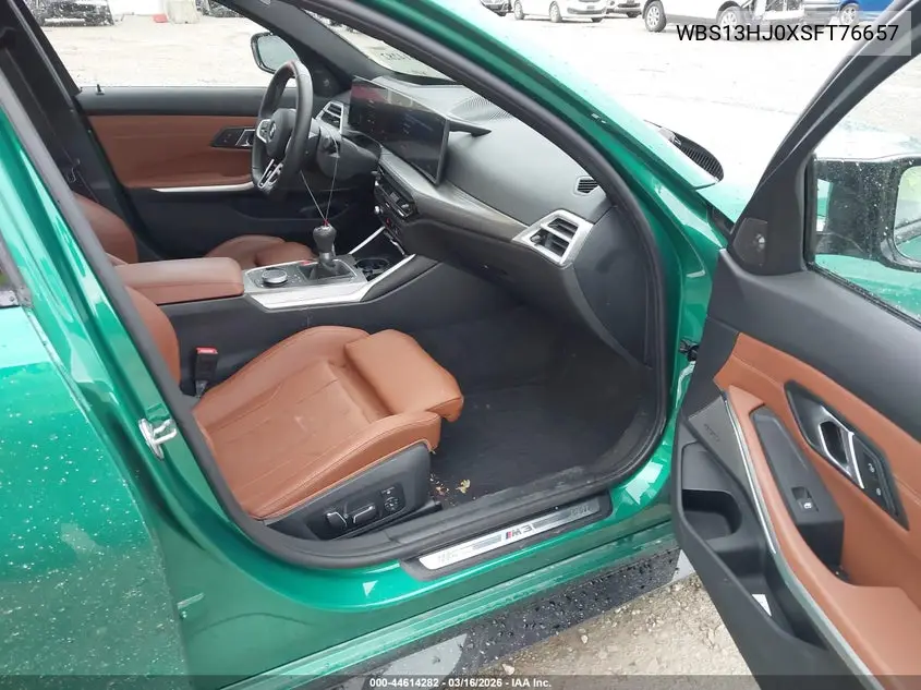 2025 BMW M3 VIN: WBS13HJ0XSFT76657 Lot: 44614282