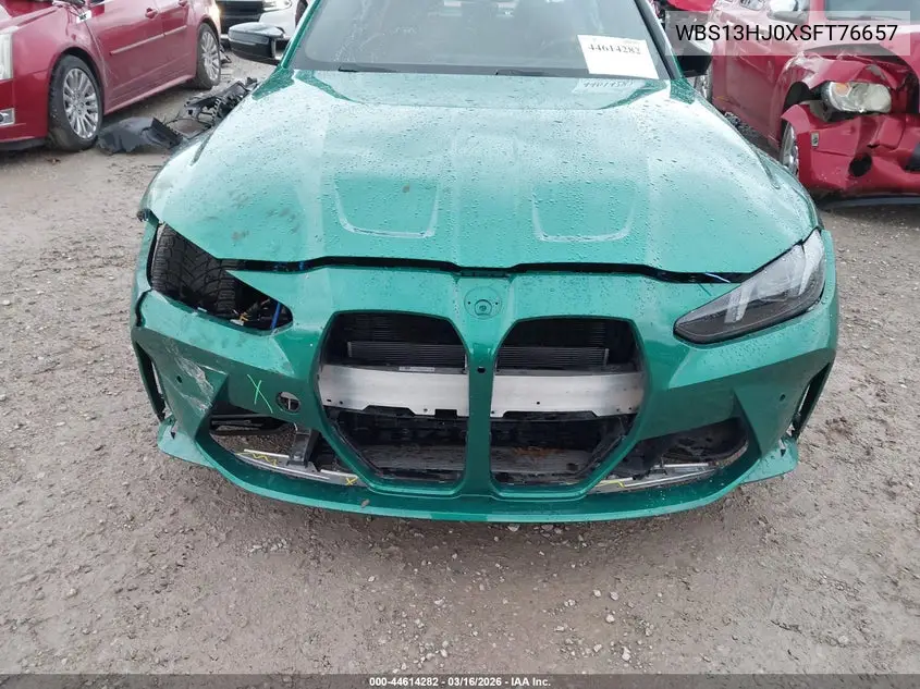 2025 BMW M3 VIN: WBS13HJ0XSFT76657 Lot: 44614282