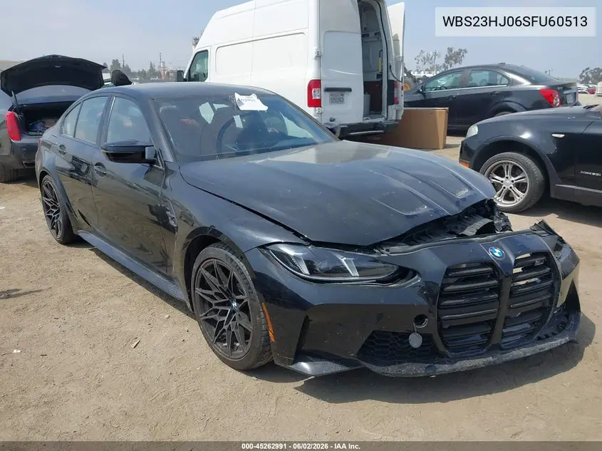 2025 BMW M3 Competition VIN: WBS23HJ06SFU60513 Lot: 45262991