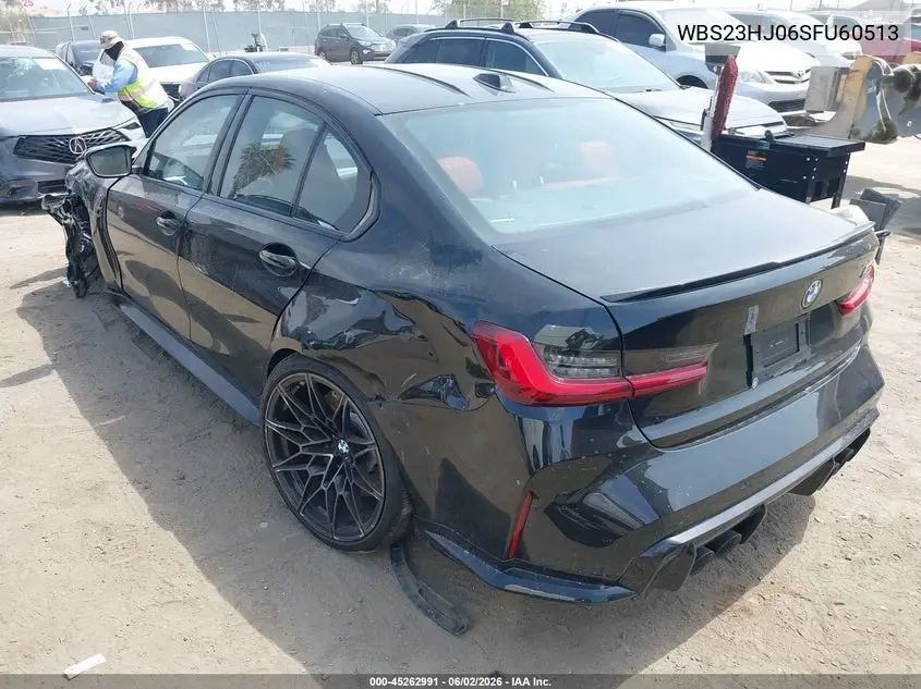 2025 BMW M3 Competition VIN: WBS23HJ06SFU60513 Lot: 45262991