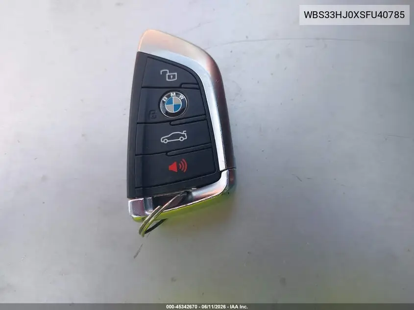 2025 BMW M3 Competition xDrive VIN: WBS33HJ0XSFU40785 Lot: 45342670