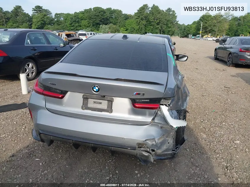 2025 BMW M3 Competition xDrive VIN: WBS33HJ01SFU93813 Lot: 45586611
