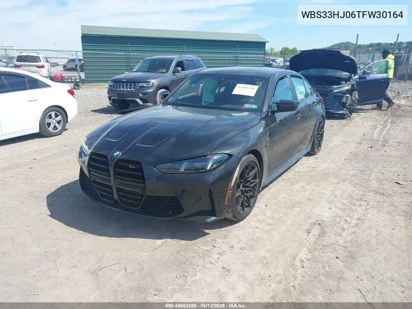 2026 BMW M3 Competition xDrive VIN: WBS33HJ06TFW30164 Lot: 45083350