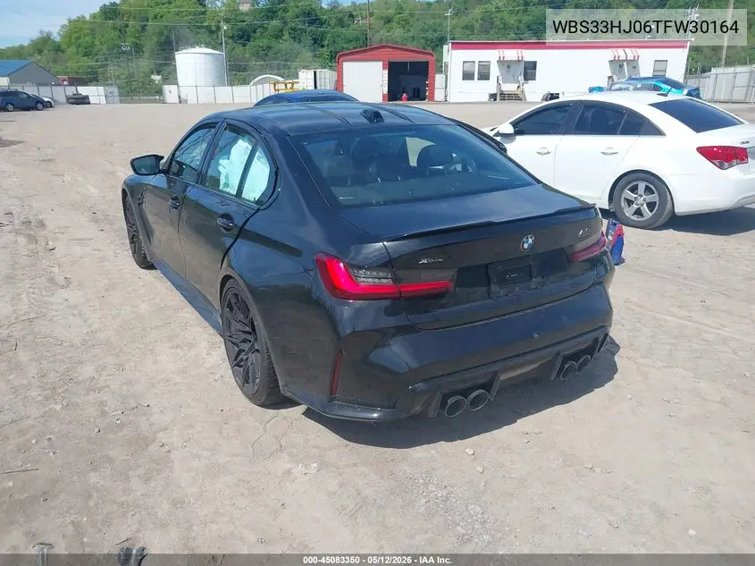 2026 BMW M3 Competition xDrive VIN: WBS33HJ06TFW30164 Lot: 45083350