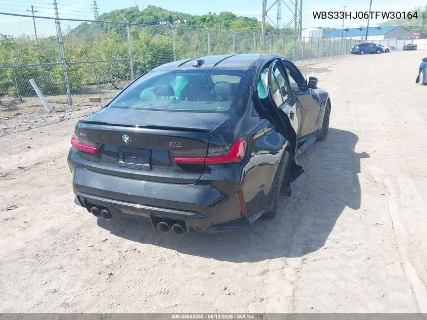 2026 BMW M3 Competition xDrive VIN: WBS33HJ06TFW30164 Lot: 45083350