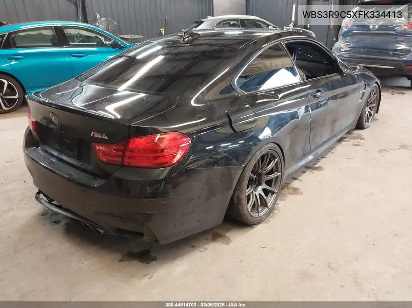 2015 BMW M4 VIN: WBS3R9C5XFK334413 Lot: 44514703