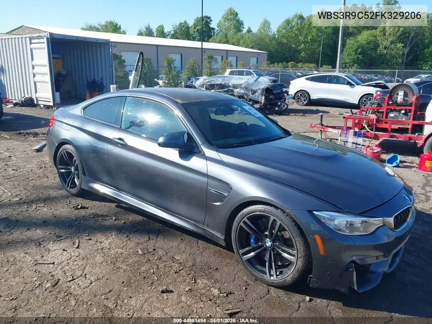 2015 BMW M4 VIN: WBS3R9C52FK329206 Lot: 44961494
