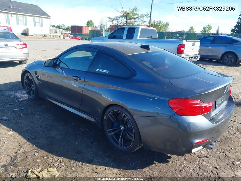 2015 BMW M4 VIN: WBS3R9C52FK329206 Lot: 44961494
