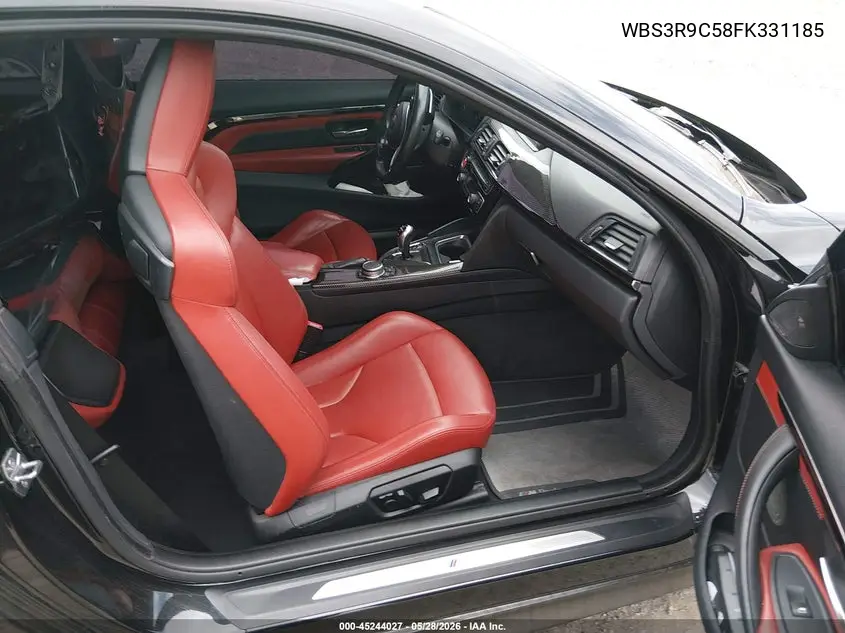 2015 BMW M4 VIN: WBS3R9C58FK331185 Lot: 45244027