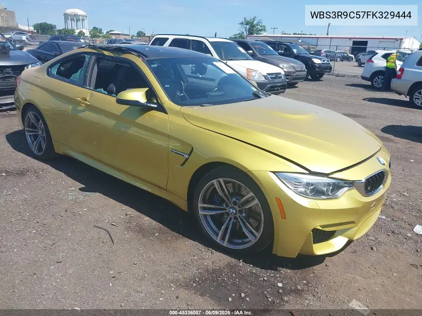 2015 BMW M4 VIN: WBS3R9C57FK329444 Lot: 45336007