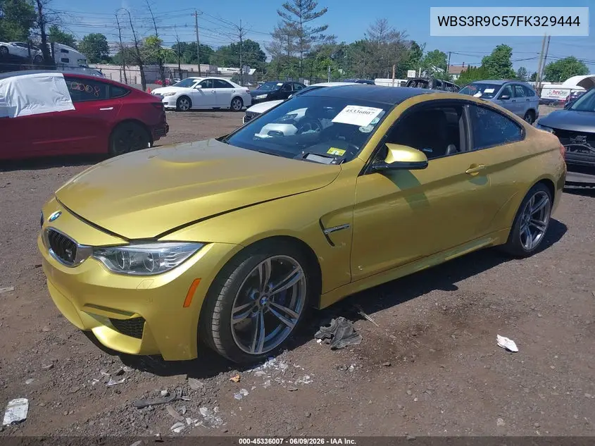 2015 BMW M4 VIN: WBS3R9C57FK329444 Lot: 45336007