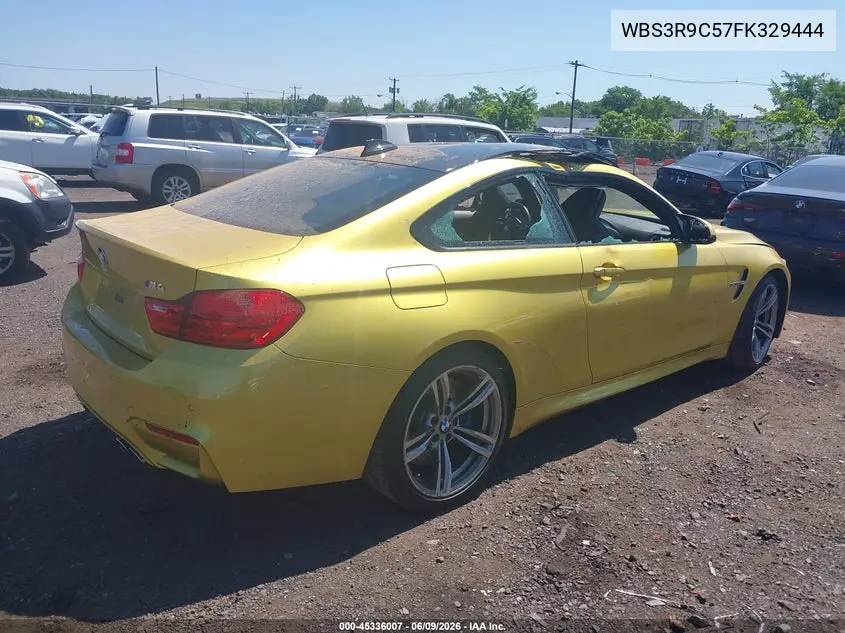 2015 BMW M4 VIN: WBS3R9C57FK329444 Lot: 45336007