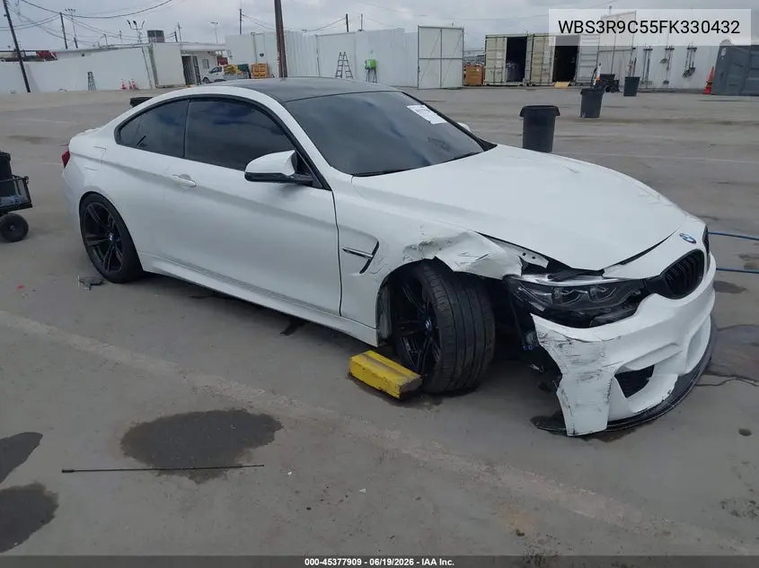 2015 BMW M4 VIN: WBS3R9C55FK330432 Lot: 45377909