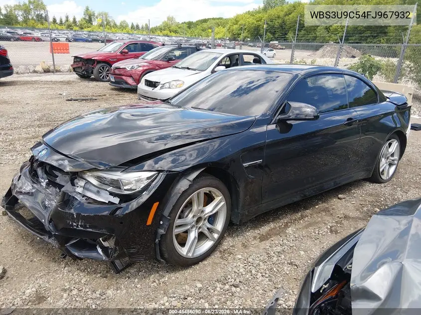 2015 BMW M4 VIN: WBS3U9C54FJ967932 Lot: 45456090