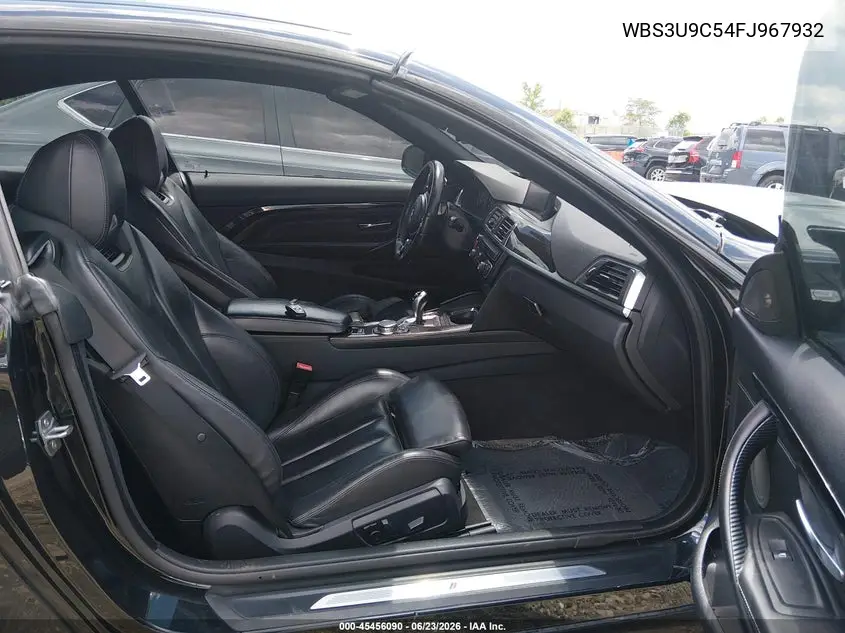 2015 BMW M4 VIN: WBS3U9C54FJ967932 Lot: 45456090