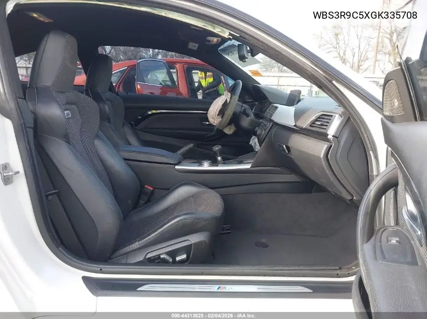 2016 BMW M4 VIN: WBS3R9C5XGK335708 Lot: 44313825