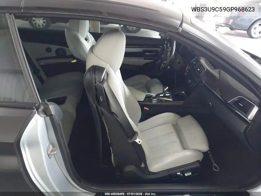 2016 BMW M4 VIN: WBS3U9C59GP968623 Lot: 45526495