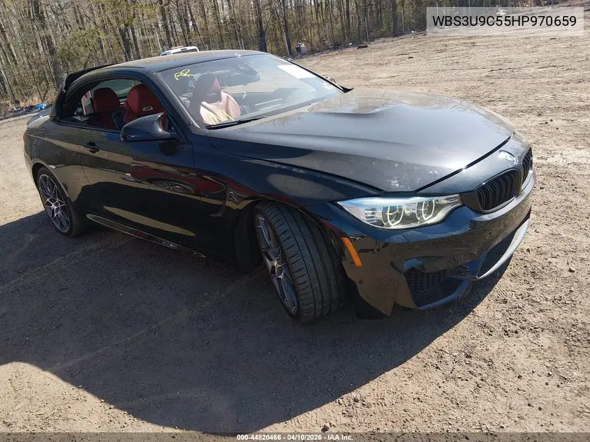2017 BMW M4 VIN: WBS3U9C55HP970659 Lot: 44820466