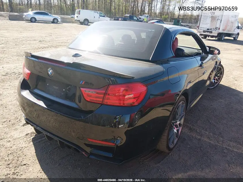 2017 BMW M4 VIN: WBS3U9C55HP970659 Lot: 44820466