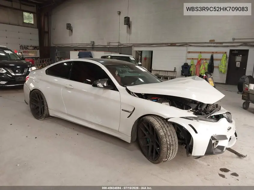 2017 BMW M4 VIN: WBS3R9C52HK709083 Lot: 45634594