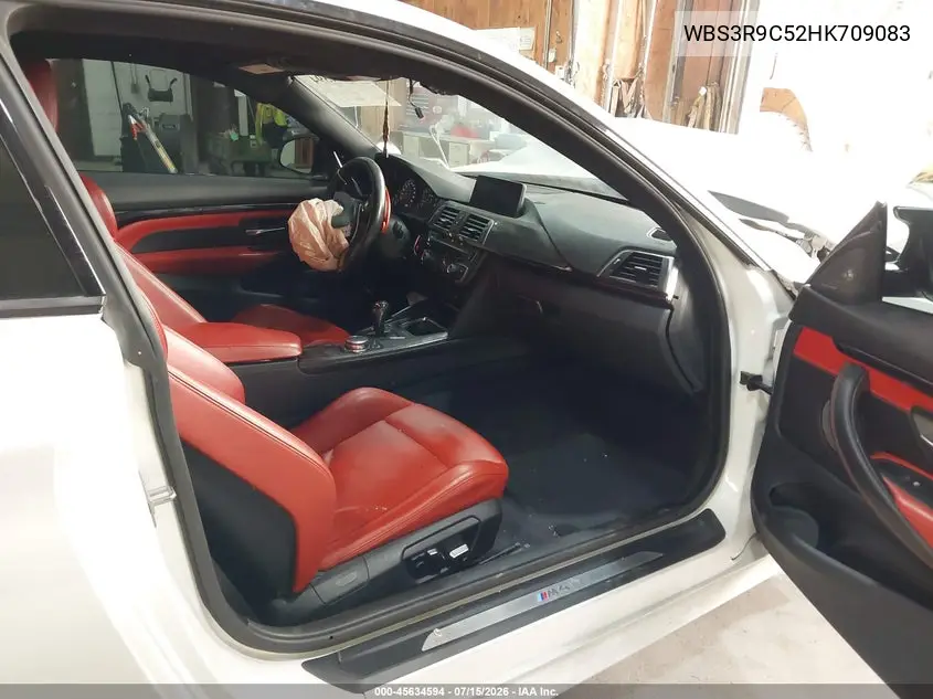 2017 BMW M4 VIN: WBS3R9C52HK709083 Lot: 45634594