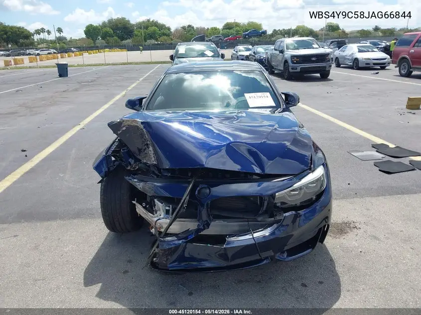 2018 BMW M4 VIN: WBS4Y9C58JAG66844 Lot: 45120154
