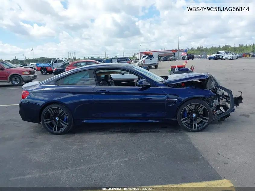 2018 BMW M4 VIN: WBS4Y9C58JAG66844 Lot: 45120154