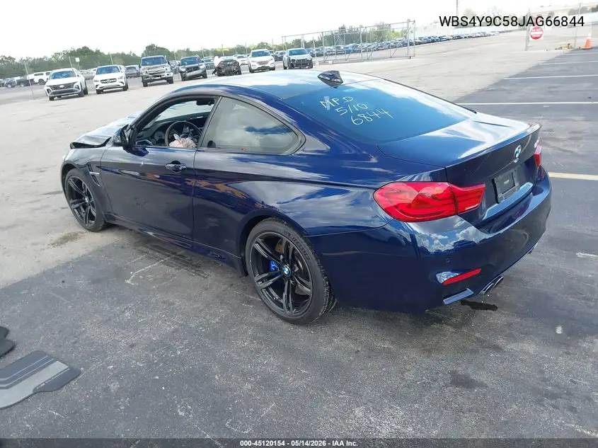 2018 BMW M4 VIN: WBS4Y9C58JAG66844 Lot: 45120154