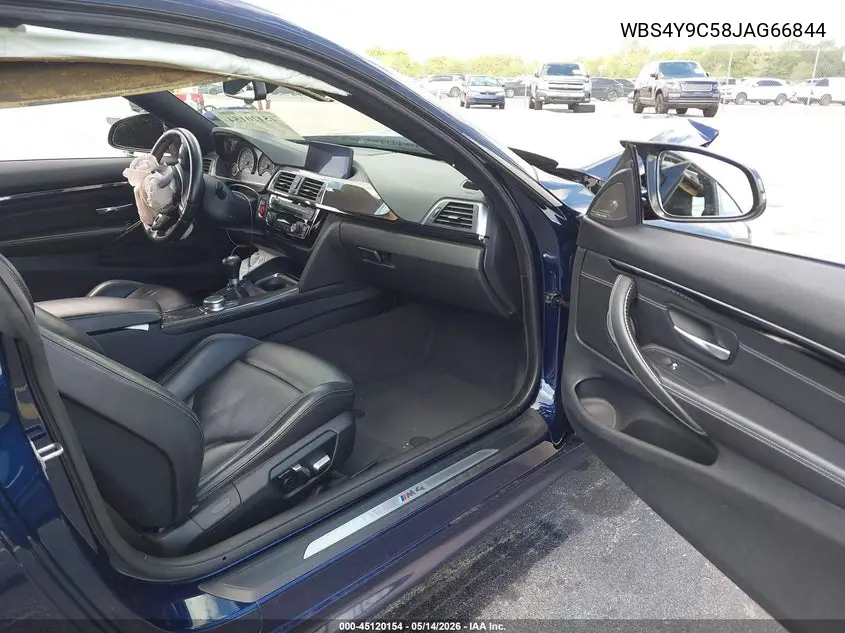2018 BMW M4 VIN: WBS4Y9C58JAG66844 Lot: 45120154