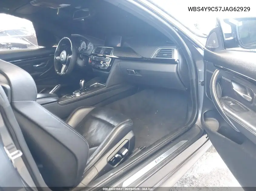 2018 BMW M4 VIN: WBS4Y9C57JAG62929 Lot: 45331553