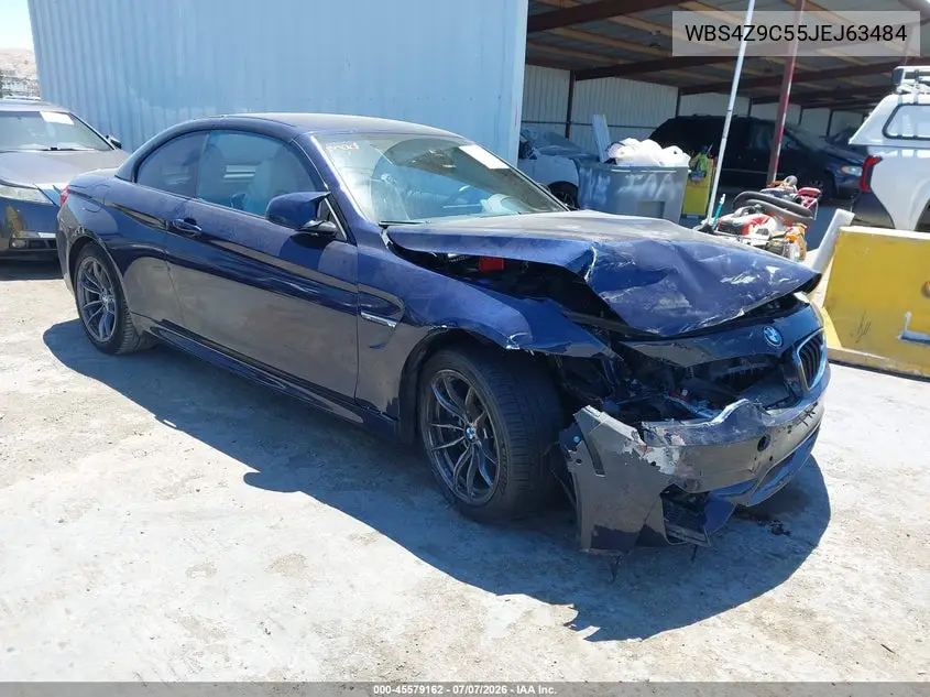 2018 BMW M4 VIN: WBS4Z9C55JEJ63484 Lot: 45579162