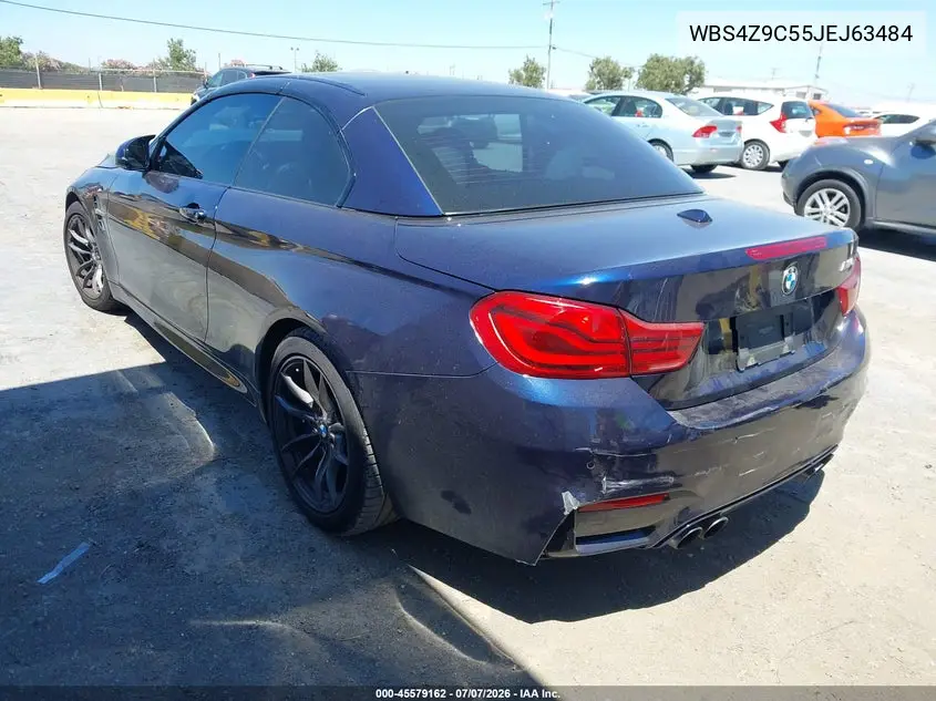 2018 BMW M4 VIN: WBS4Z9C55JEJ63484 Lot: 45579162