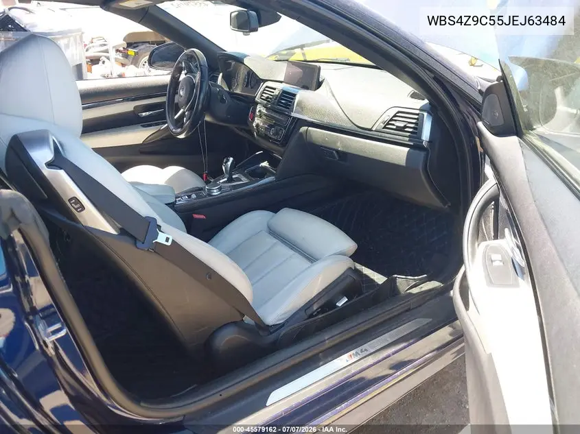 2018 BMW M4 VIN: WBS4Z9C55JEJ63484 Lot: 45579162