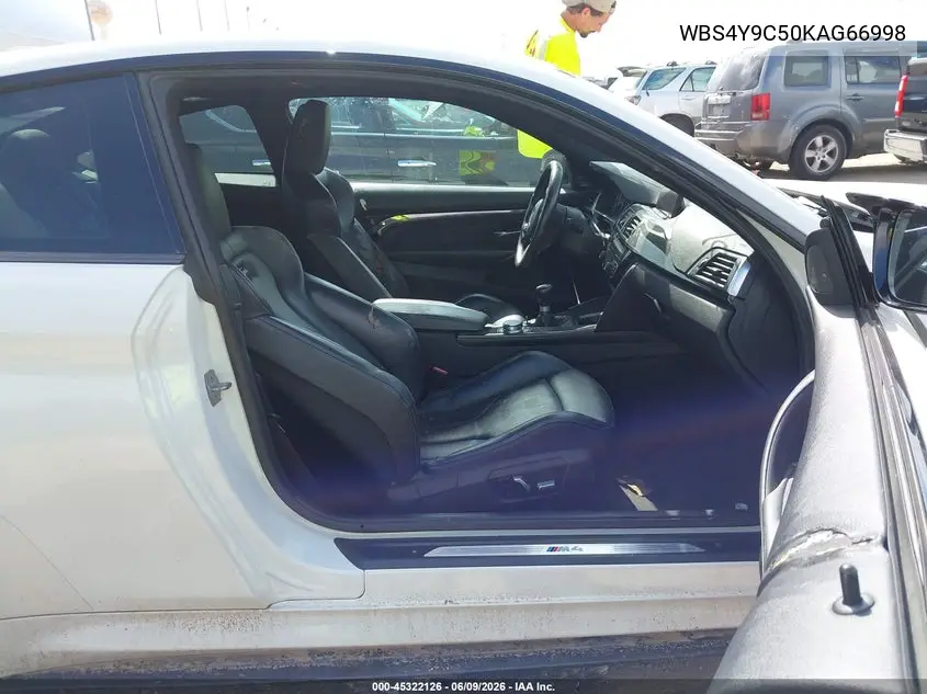 2019 BMW M4 VIN: WBS4Y9C50KAG66998 Lot: 45322126