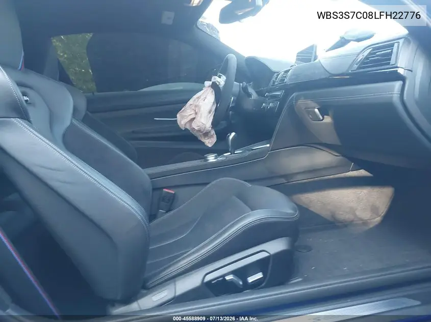 2020 BMW M4 Cs VIN: WBS3S7C08LFH22776 Lot: 45588909