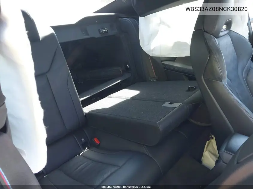 2022 BMW M4 Competition VIN: WBS33AZ08NCK30820 Lot: 45074990