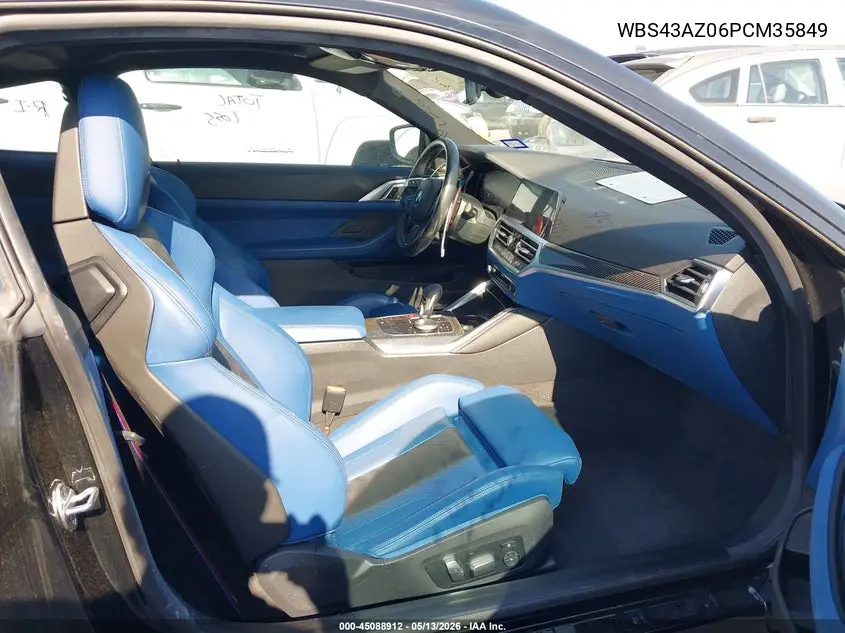 2023 BMW M4 Competition xDrive VIN: WBS43AZ06PCM35849 Lot: 45088912
