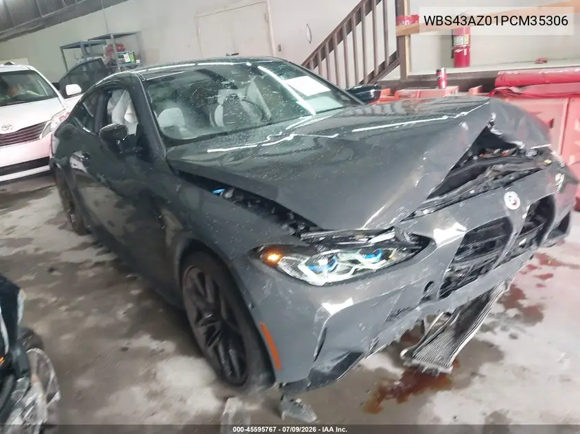 2023 BMW M4 Competition xDrive VIN: WBS43AZ01PCM35306 Lot: 45595767