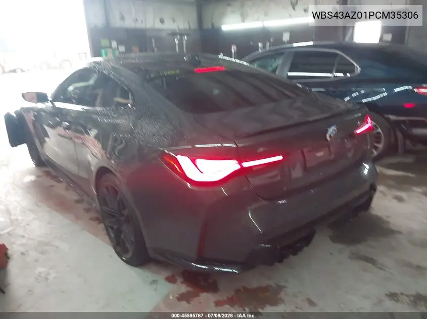 2023 BMW M4 Competition xDrive VIN: WBS43AZ01PCM35306 Lot: 45595767