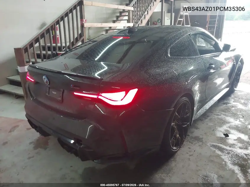 2023 BMW M4 Competition xDrive VIN: WBS43AZ01PCM35306 Lot: 45595767