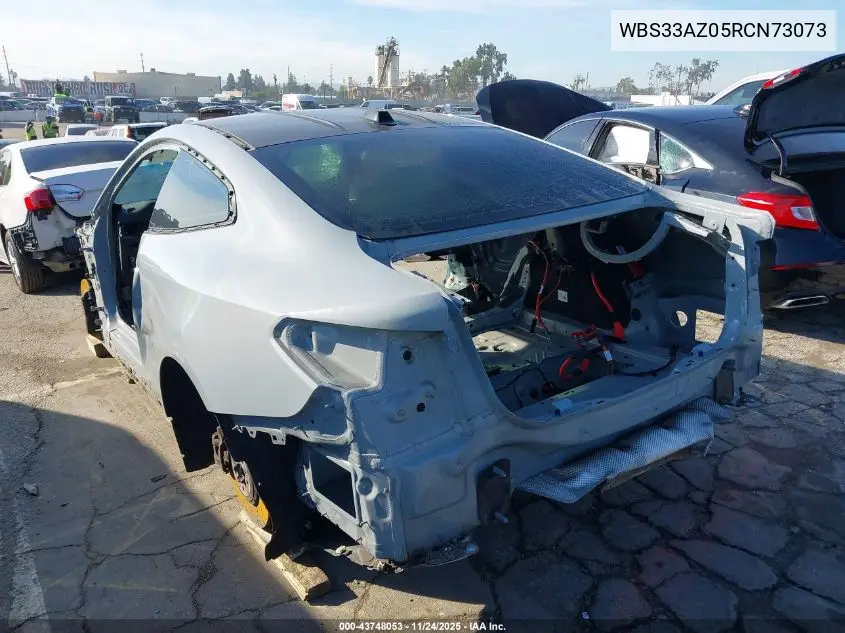 2024 BMW M4 Competition VIN: WBS33AZ05RCN73073 Lot: 43748053