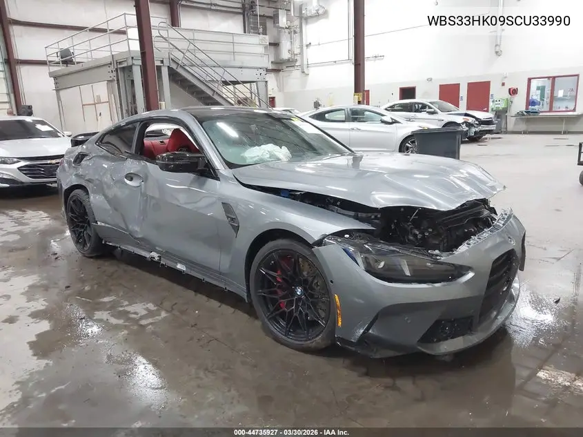 2025 BMW M4 Competition xDrive VIN: WBS33HK09SCU33990 Lot: 44735927
