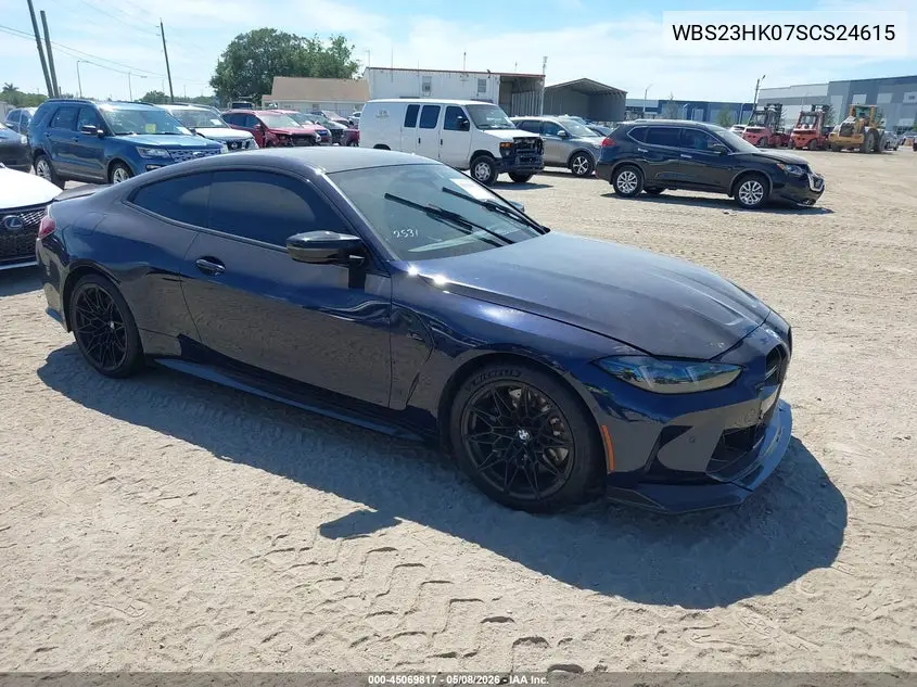 2025 BMW M4 Competition VIN: WBS23HK07SCS24615 Lot: 45069817