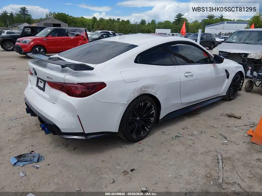 2025 BMW M4 VIN: WBS13HK05SCT81295 Lot: 45199646