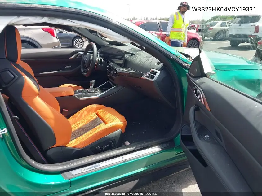2027 BMW M4 VIN: WBS23HK04VCY19331 Lot: 45563643