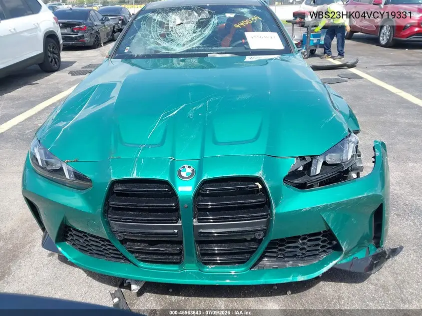 2027 BMW M4 VIN: WBS23HK04VCY19331 Lot: 45563643