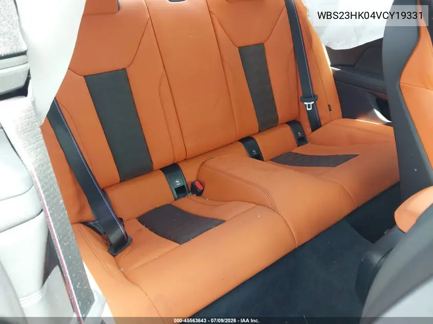 2027 BMW M4 VIN: WBS23HK04VCY19331 Lot: 45563643