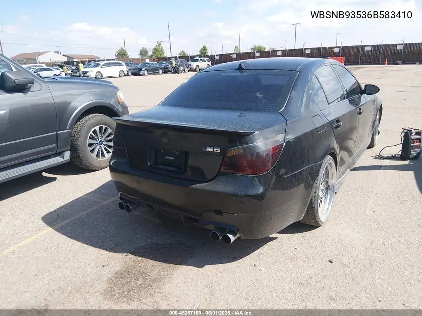 2006 BMW M5 VIN: WBSNB93536B583410 Lot: 45267169