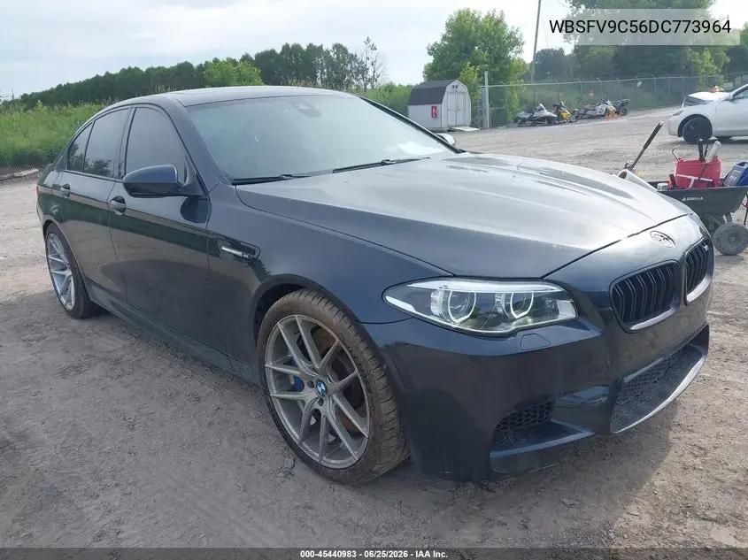 2013 BMW M5 VIN: WBSFV9C56DC773964 Lot: 45440983