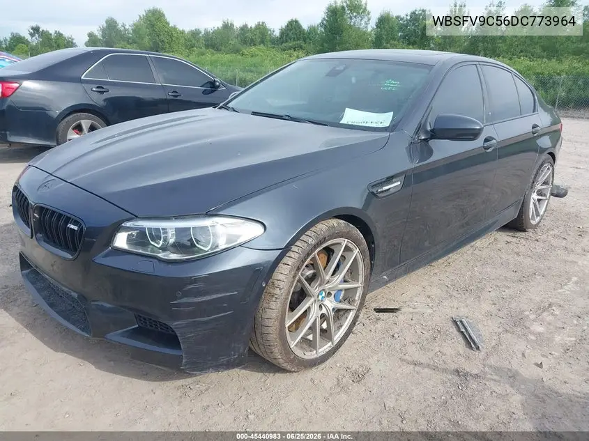 2013 BMW M5 VIN: WBSFV9C56DC773964 Lot: 45440983